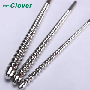 Стальной дилататор уретры, прочная уретральная звуковая пробка для пениса, товары для взрослых, секс-игрушки для мужчин, R22