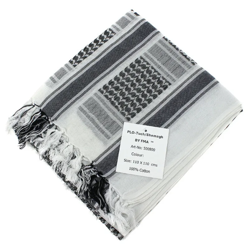 Армейский Военный Тактический арабский шемаг KeffIyeh хлопковая шаль шарфы для