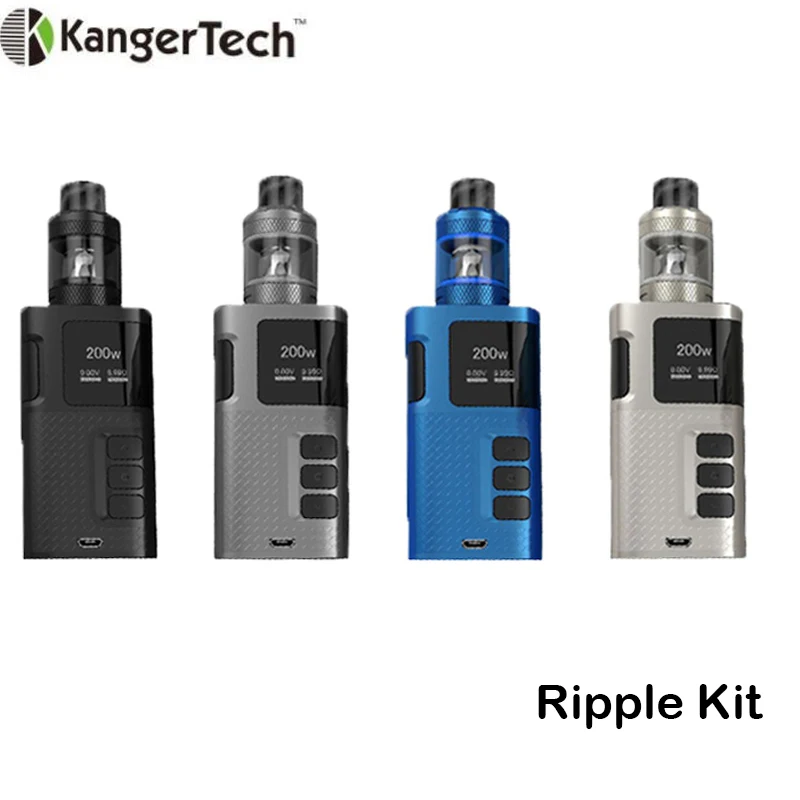 Оригинальный Kanger пульсация Комплект 200 Вт коробка мод Vape с пульсацией Танк 3 5 мл