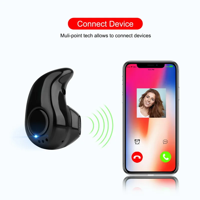 Mini Twins Bluetooth наушники стерео беспроводные спортивные для Apple iPhone X 6s Pods