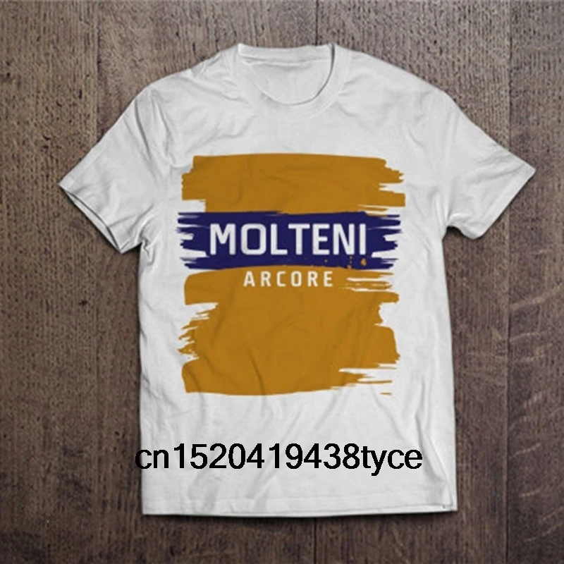 Новые футболки Eddy Merckx Molteni Arcore велосипедная футболка|Мужские футболки| |