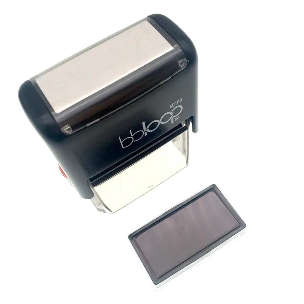 BBloop &quotSPECIAL PRICE" Bubble Letters Self-Inking Stamp Rectangular Laser Engraved RED | Дом и сад