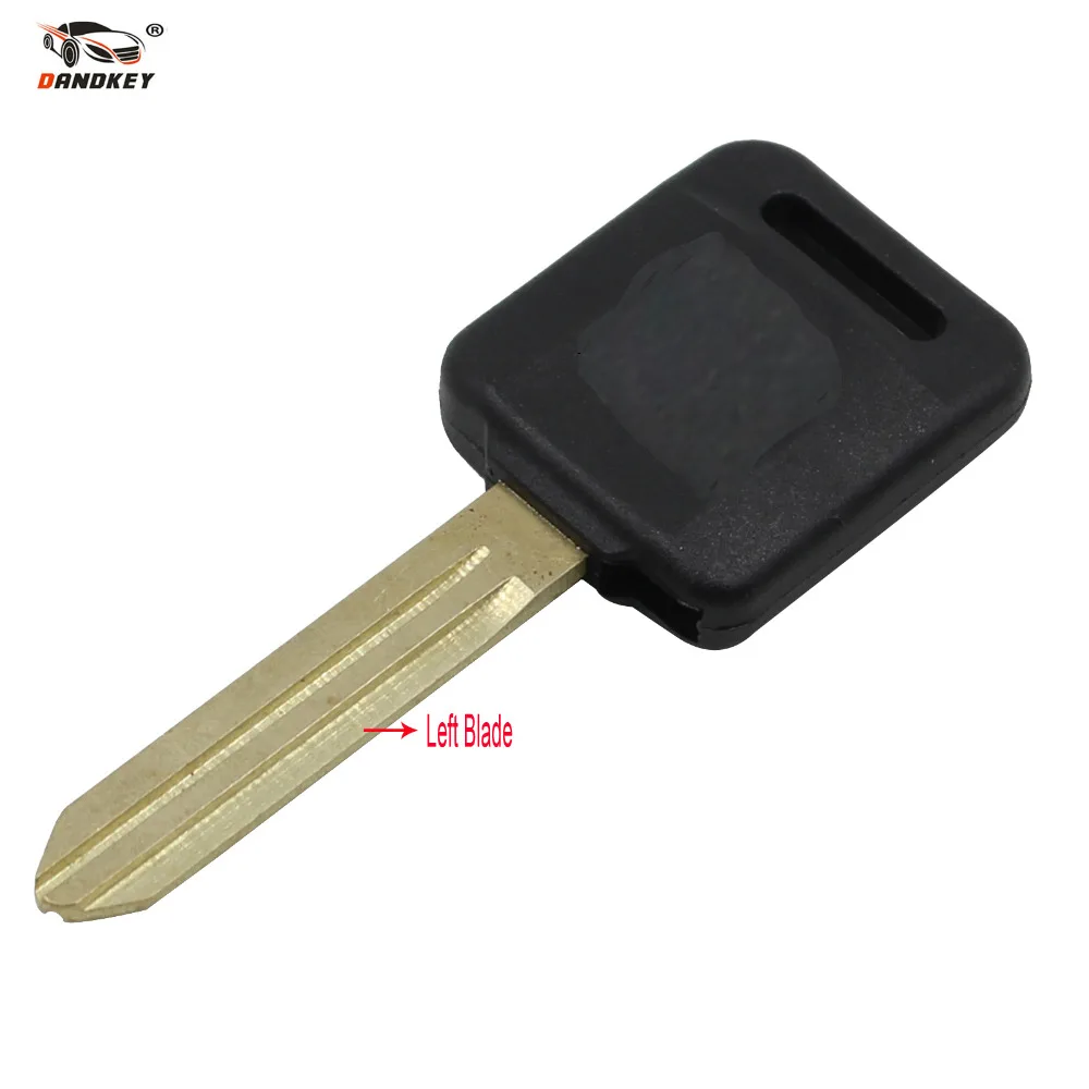 Dandkey 10 шт./лот транспондера Оболочки с чипом канавки для Nissan Teana Versa Livina Sylphy Tiida Солнечный March X-Trail
