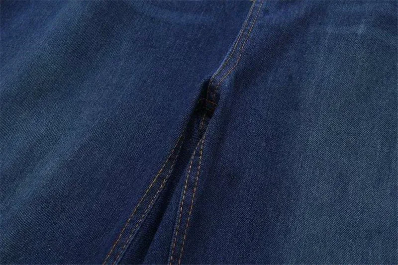 Большие размеры 6XL, весна-осень, женские джинсы,, эластичная резинка на талии, джинсовые прямые штаны, женские свободные повседневные штаны, широкие джинсы, G119
