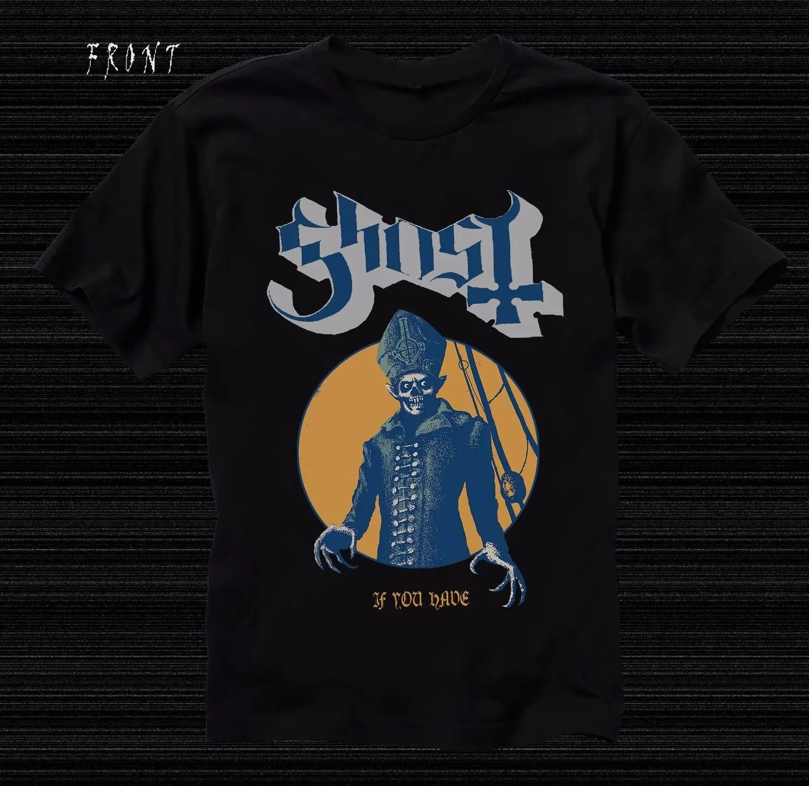 GHOST BC если у вас есть Призрак шведский тяжелый металлический ремешок футболка