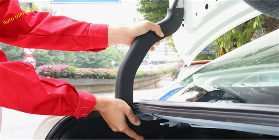 

Lapetus Car Trunk Hinge Bracket Protection Kit Cover Trim 2 Piece For Nissan Sylphy Sentra 2013 2014 2015 2016 2017 2018 Plastic