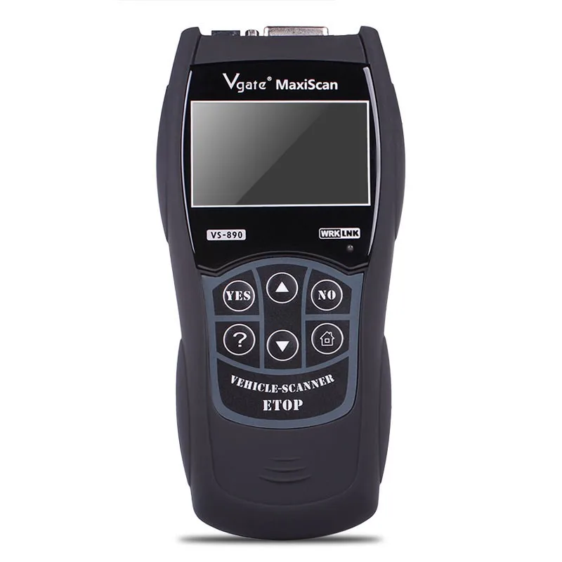 Vgate MaxiScan VS890 OBD2 считыватель кодов Универсальный VGATE VS890S OBD2 сканер многоязычный автомобильный диагностический инструмент