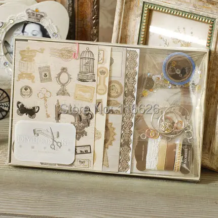 Фотоальбом ручной работы в старинном стиле 6 дюймов | Дом и сад