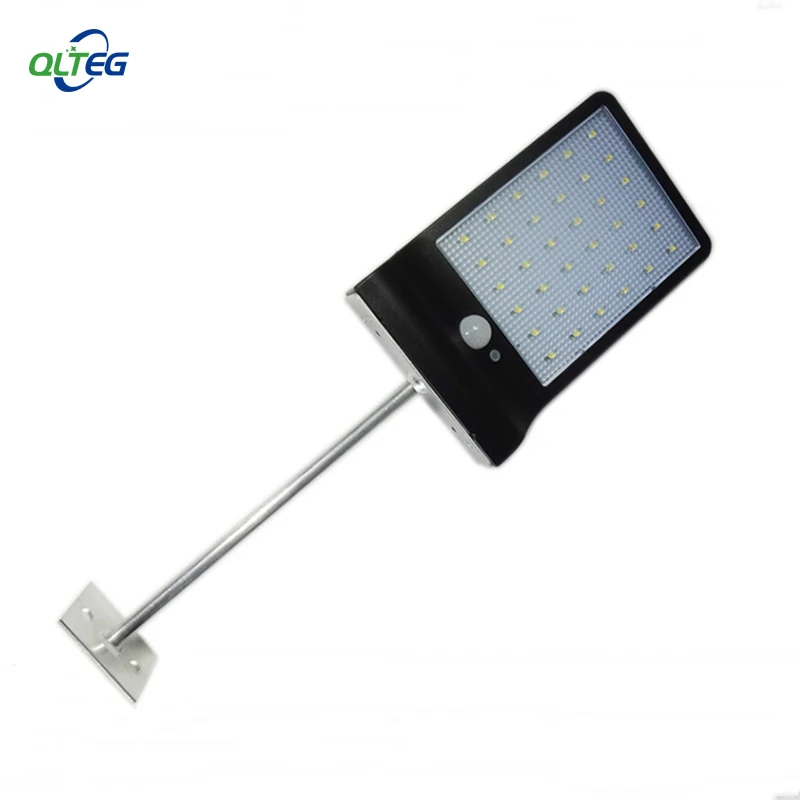 Светодиодный уличный светильник с питанием от солнечной батареи 450LM 36 датчиком