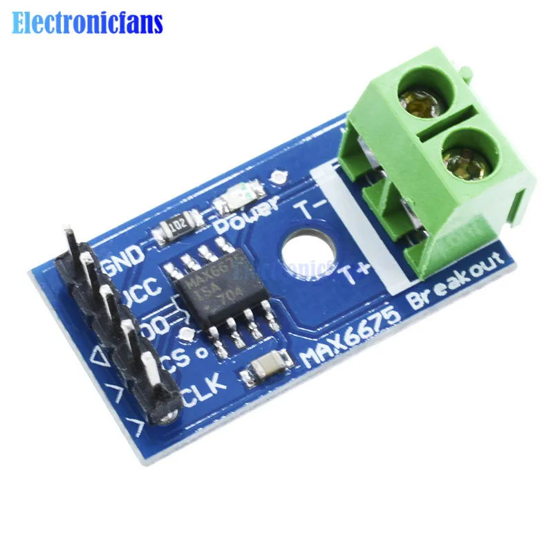 MAX6675 K Тип термопары Датчик температуры Конвертер доска для Arduino SPI интерфейс