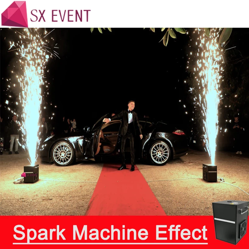 10 упак./лот Крытый холодной Spark Блестящий рефлектор Пиро пиротехника машина