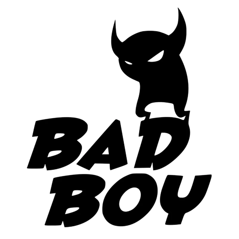 CS 650#17 8*15см наклейки на авто BAD BOY водонепроницаемые машину наклейка для