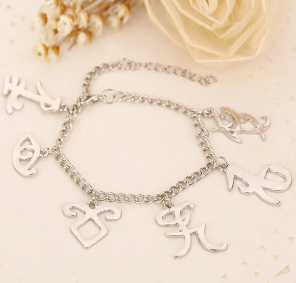 Модные украшения из фильма Город костей ангельские силы The Mortal Instruments браслеты с