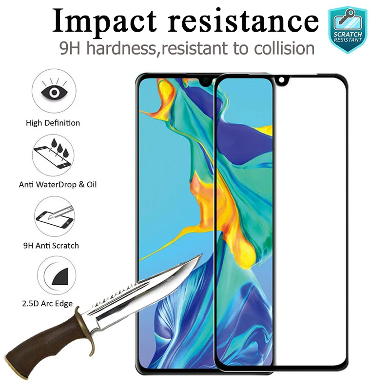 Защитное стекло для huawei p30 защитная пленка hawei p 30 lite armor huawie 30p life закаленное стекло для экрана huawey защитная пленка
