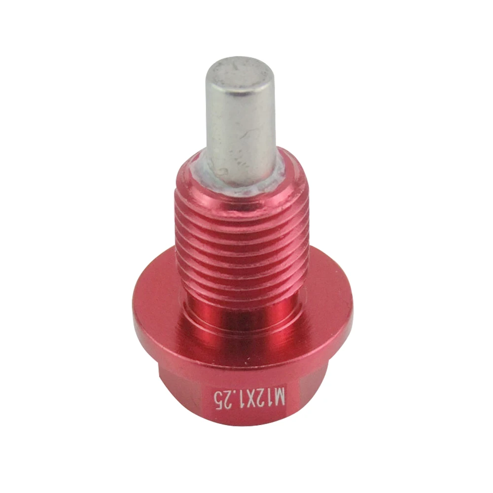 2 шт. Алюминий Магнитная дренажная масляная пробка Магнитный поддон Слива