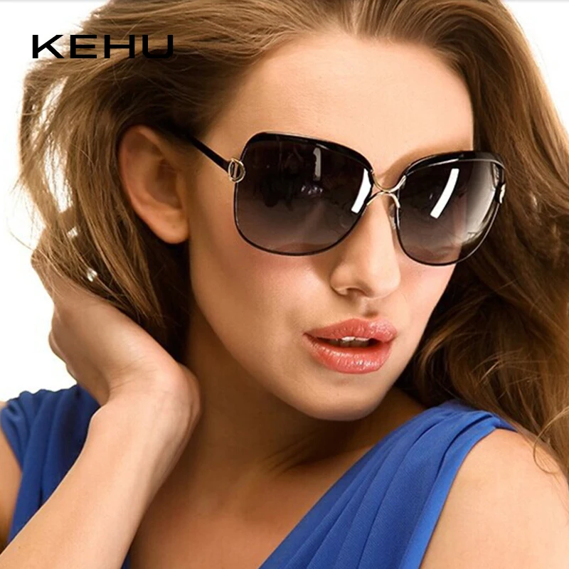Женские солнцезащитные очки в стиле ретро KEHU брендовые дизайнерские цвета