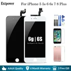 ЖК-дисплей Extpower AAA OEM для iPhone 6, дигитайзер сенсорного экрана для iPhone 6S, зеркальный ЖК-дисплей, полная сборка для iPhone 7, ЖК-дисплей