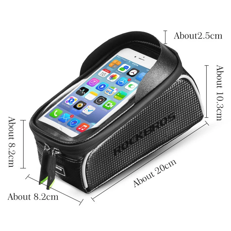 Велосипедные Сумки ROCKBROS водонепроницаемые вместительные сумки для сенсорных