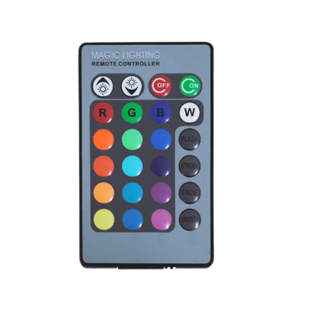Новинка 2017 года E27 цветная (RGB) светодиодная лампочка с пультом дистанционного