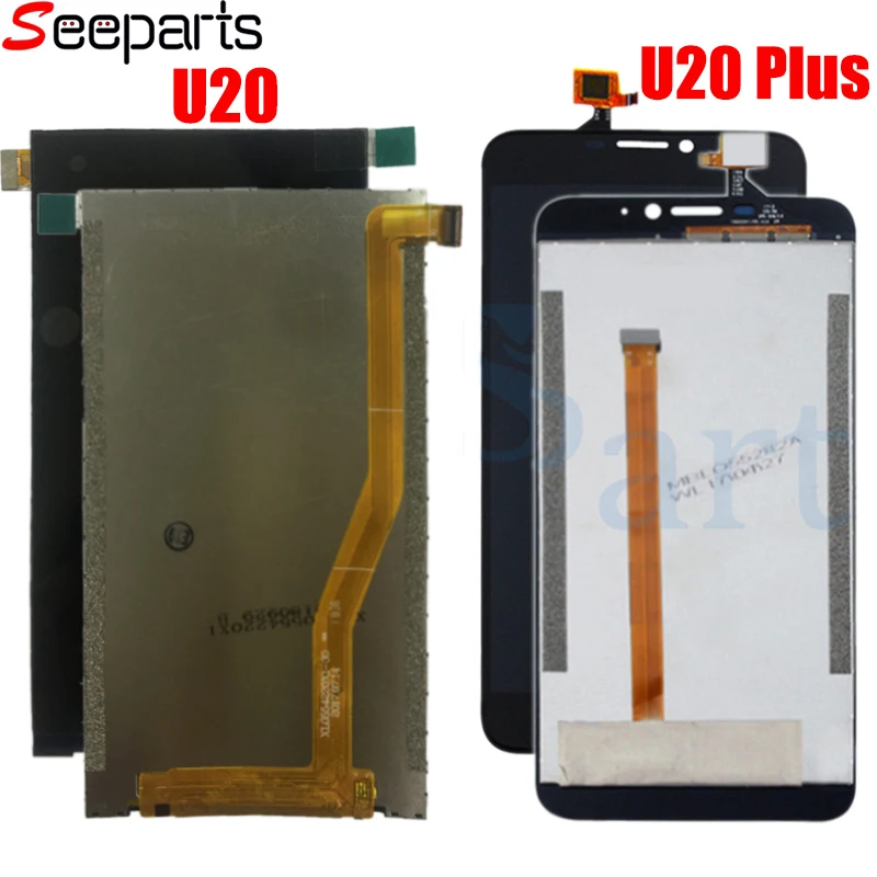 ЖК дисплей 5 дюйма для Oukitel U20 Plus с сенсорным экраном и дигитайзером в сборе