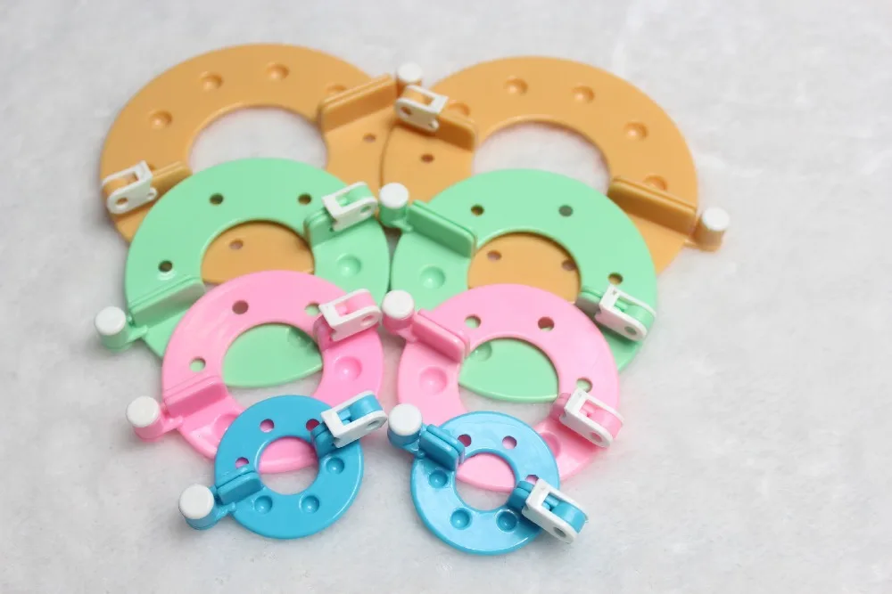 1 комплект 4 размера приспособление для изготовления помпонов пушистые шарики