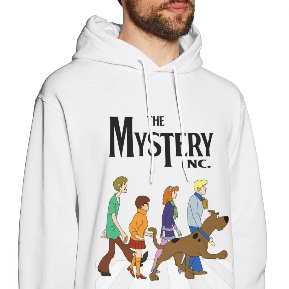 Толстовки Scooby Doo Abbey Road для мужчин в стиле рок-н-ролл Camiseta с круглым вырезом Повседневная Толстовка Новое поступление