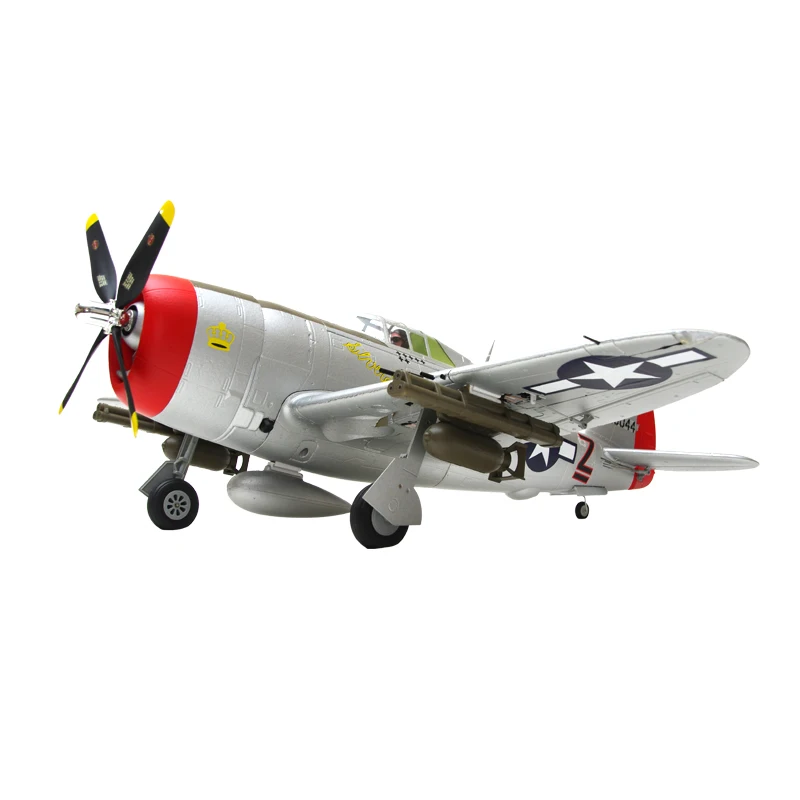 FMS 980 мм P47 P 47 Thunderbolt 6CH с закрытиями убирает 3S EPO PNP радиоуправляемый самолет Warbird