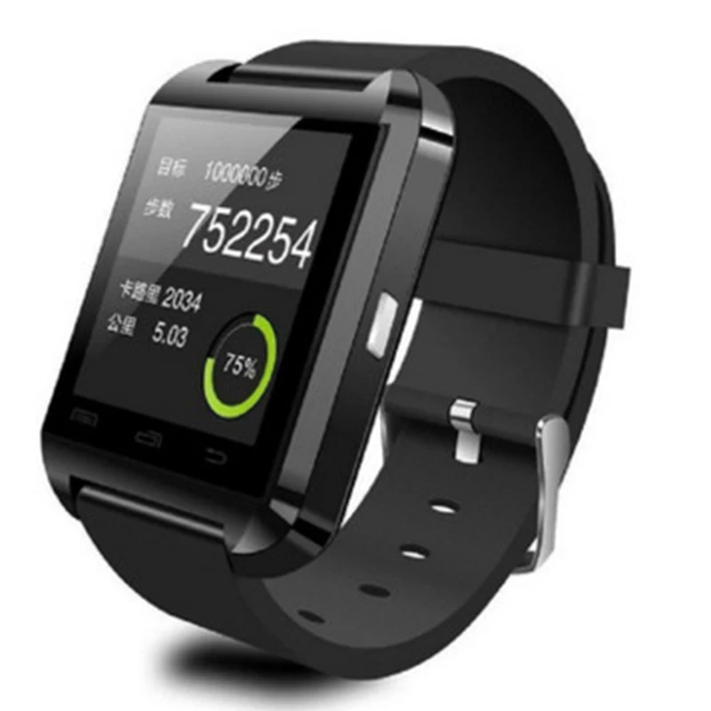 Умные часы с Bluetooth умные U8 для IPhone IOS Android смарт телефона носимые PK GT08 DZ09