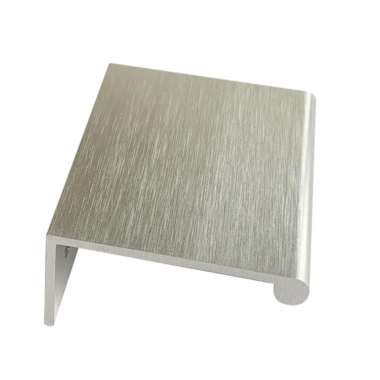 Brushed Inox 10 шт в упаковке " Длинная Круглая тяга ручка палец тяга - Цвет: Brushed Inox