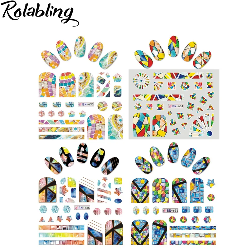 12 шт./компл. переводки для ногтей|nail stickers set|nail artset nail art |