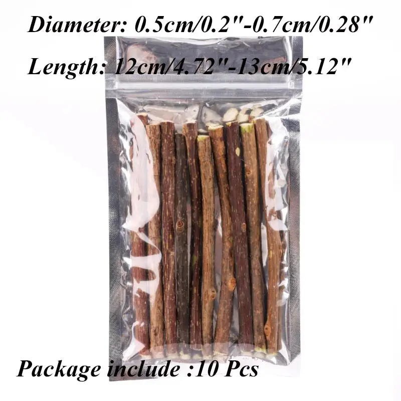 10 Pcs 15/20 штук кошка чистки зубов натуральная кошачья мята домашняя кошка молярная зубная паста палка Matatabi плод актинидии Silvervine для кошек снэки палочки - Цвет: 10 Pcs