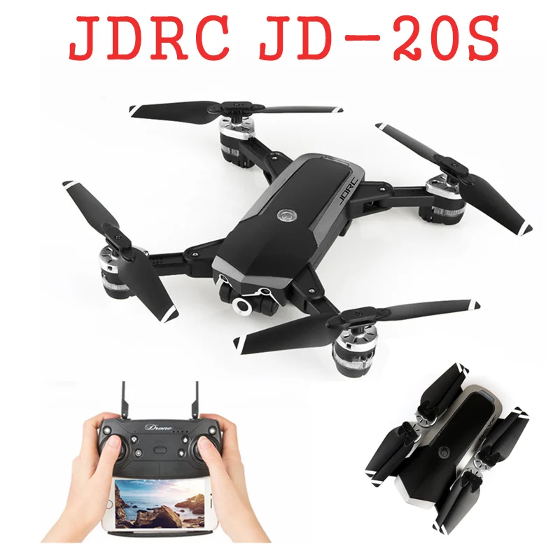 Складной Дрон JDRC с Wi Fi HD камера 2 Мп время полета 18 минут RC Quadcopter RTF VS JD20 JD20S