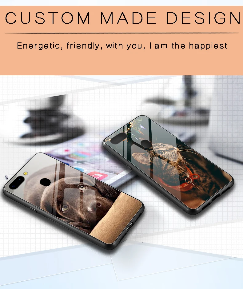 Дизайнерский чехол на заказ для huawei mate 10 Lite 20 Pro 20X Y5 Y6 Y7 Prime P9 P10 Plus Чехол DIY чехол из закаленного стекла