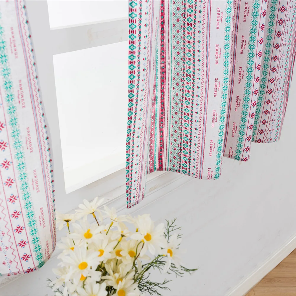 Затемняющие оконные шторы Valance с принтом Парижской башни полупрозрачные s