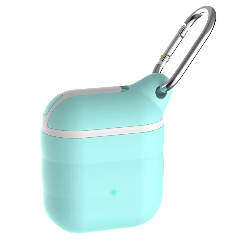 F28-No headphones Waterproof Case For Apple AirPods Cover For Waterproof Case Supports Wireless Charging AirPods Case Accessories - Цвет: F28-No headphones