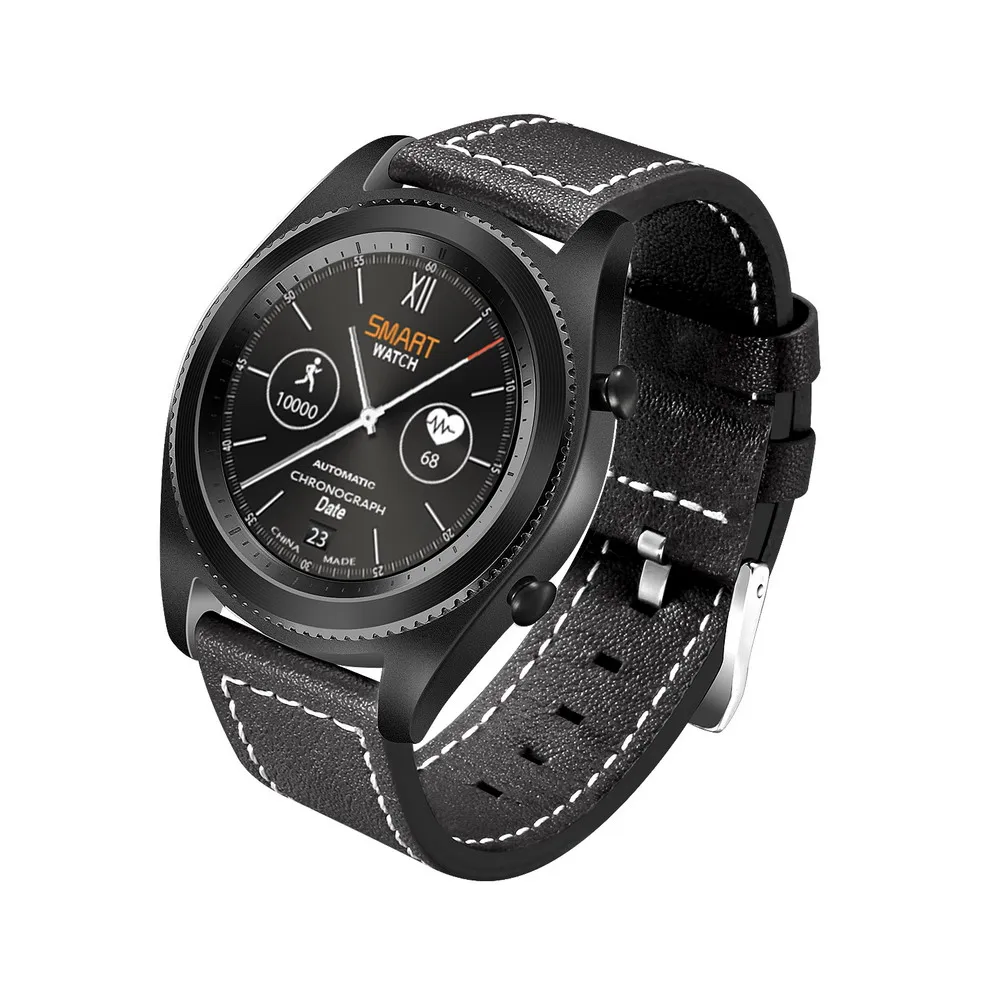 2017 Новый № 1 S9 NFC MTK2502C Smartwatch монитор сердечного ритма Bluetooth 4 0 Смарт часы Браслет
