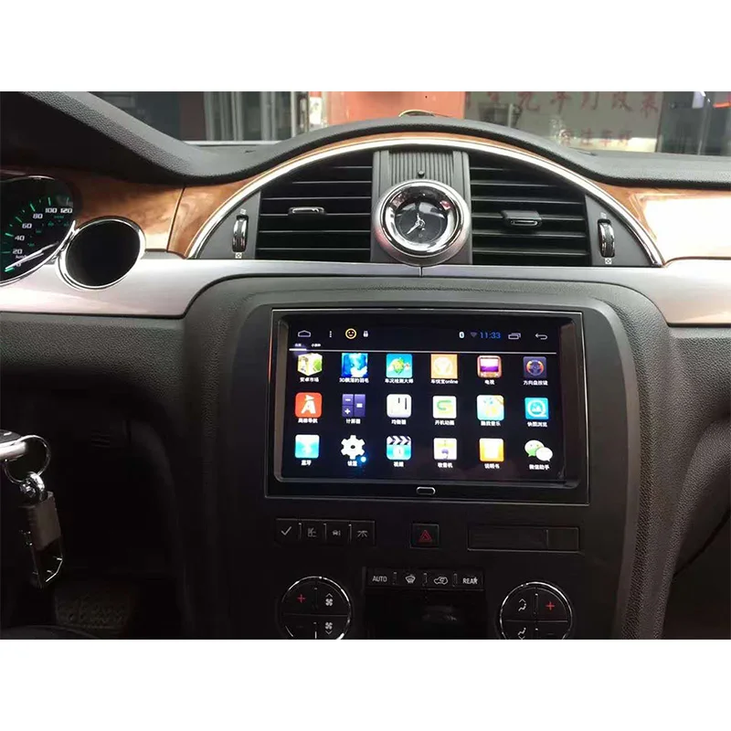 Aoluoya IPS RAM 2GB+32GB Android 7.1 CAR Radio DVD GPS Navigation For Chevrolet Epica Captiva Lova 2006-2011 Aveo Optra WIFI DAB |