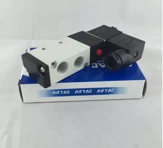 Бесплатная доставка 1/4 &quot2 положения 5 портов AirTAC воздушный Соленоидный клапан