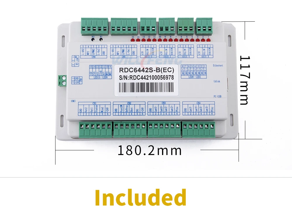 Будет ли Feng Ruida RDC6442S RDC6442G лазерный контроллер системы для Co2 лазерной гравировки машины. RD материнская плата