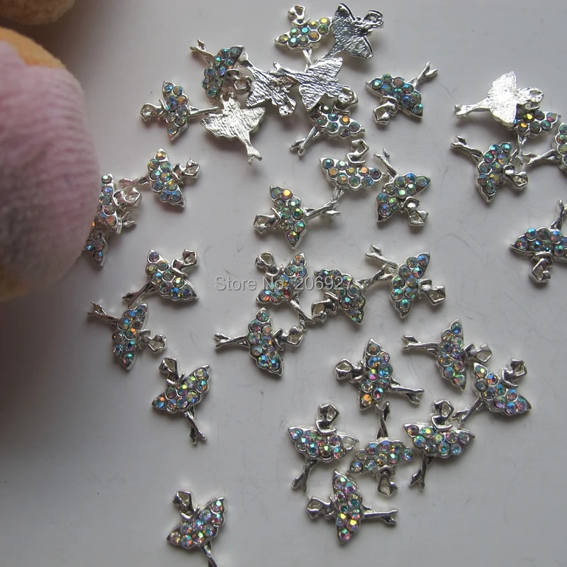 10 шт. металлические подвески в виде танцующей девушки|charms nail art|nail artcharms |