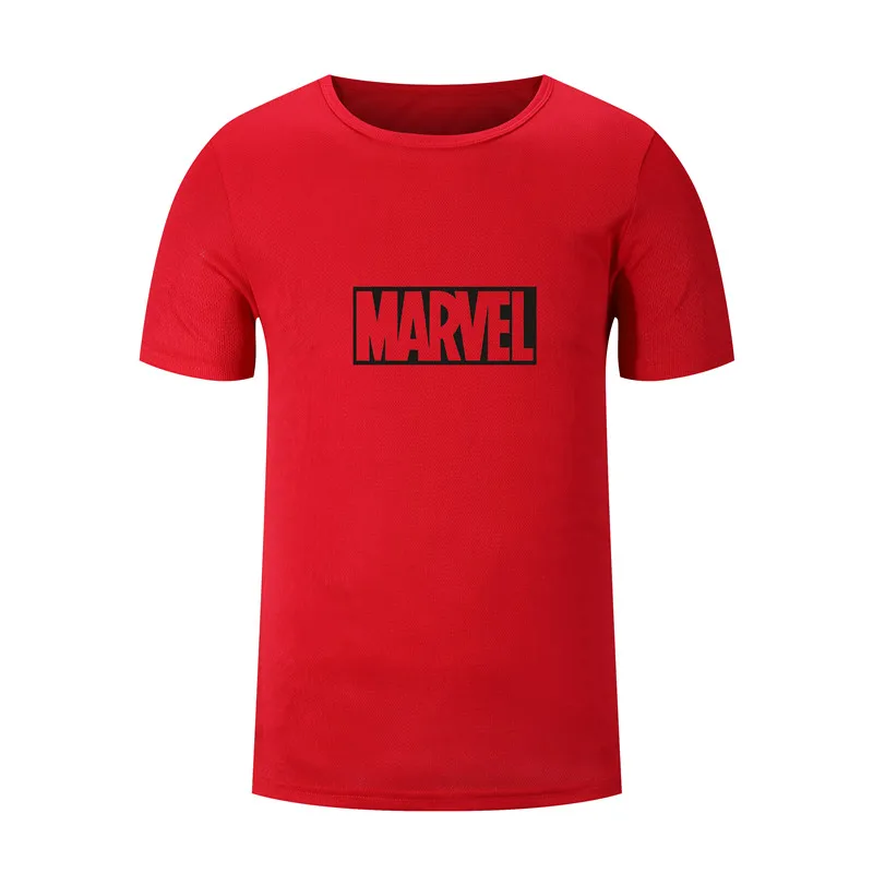 FUTUREOX MARVEL print jogger men T shirt casual fitness short sleeve Tshirt male o-neck loose t-shirt 5 color sweatshirt | Мужская