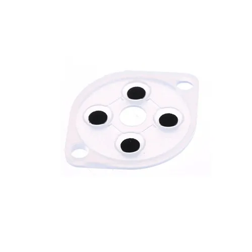 

New 4 Sets Replacement Silicone Conductive Buttons Pads For Nintendo NES Controller