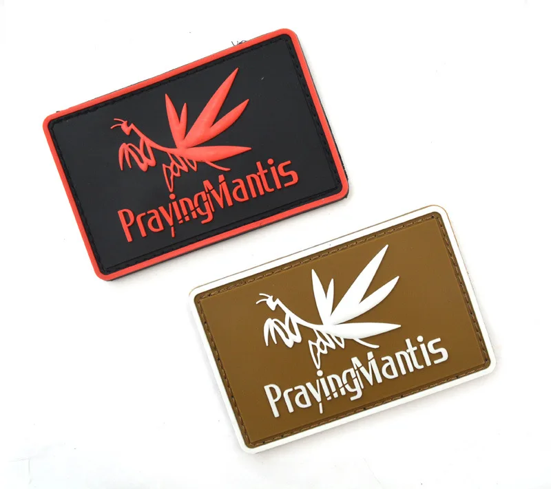 Rubber Glow Mantis PVC Armband American Mercenary Organization Werewolf Legion Morale Badge Clothe Backpack Hat Decoration Patch | Дом и сад