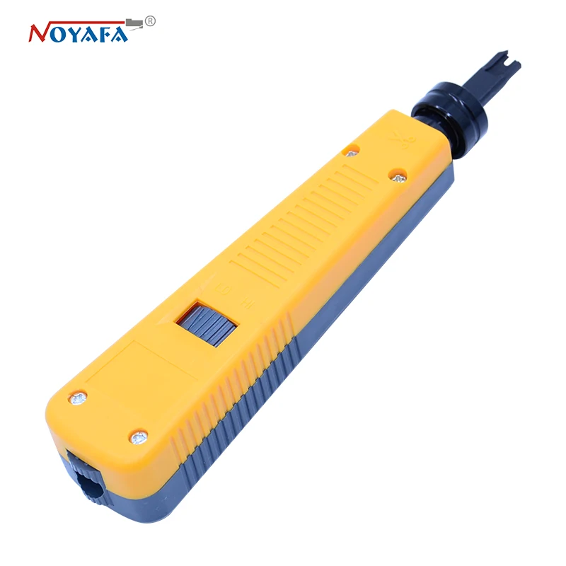 100% Оригинальный телефонный кабель noyafa Φ желтая крона Lsa plus RJ11 RJ45 отверстие набор