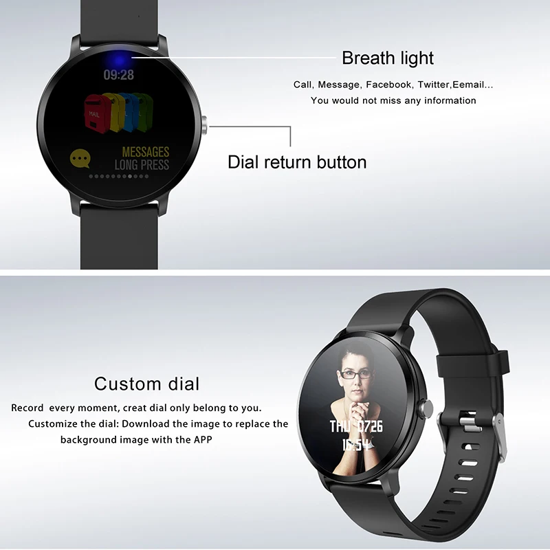 V11 Смарт-часы для мужчин водонепроницаемый смарт-браслет женщин кровяное