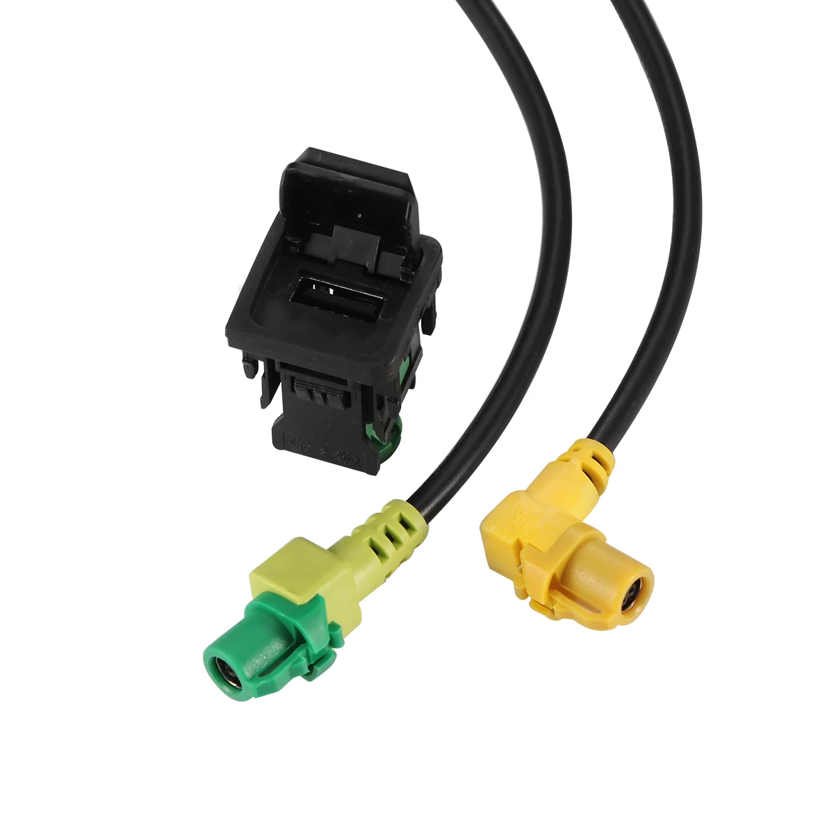 ONEVER Автомобильный USB адаптер аудио кабель переключатель разъемом Aux In для RNS315 RCD510 Magotan L поло Touran