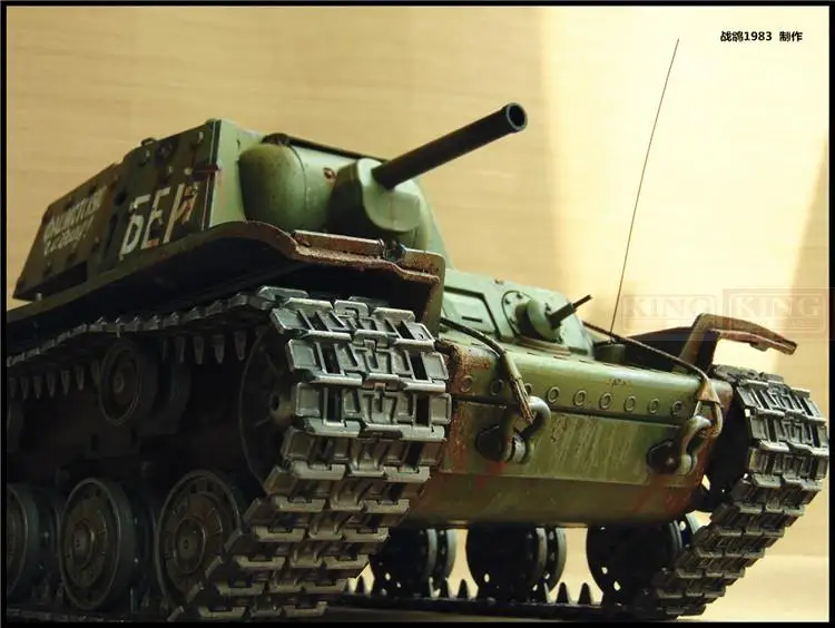 KNL хобби Хэн длиной 1: 16 KV1 RC пульт дистанционного управления Танк модель литейное оборудование для толстое покрытие краски, чтобы сделать старый обновления