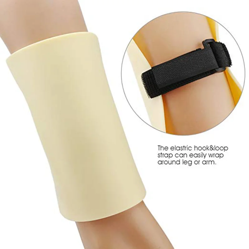 3/5/10PCS High Quality Blank Tattoo Practice Skin 3mm Thick 15 x 15cm Fake Imitation Skin Leather for Tattoo Practice