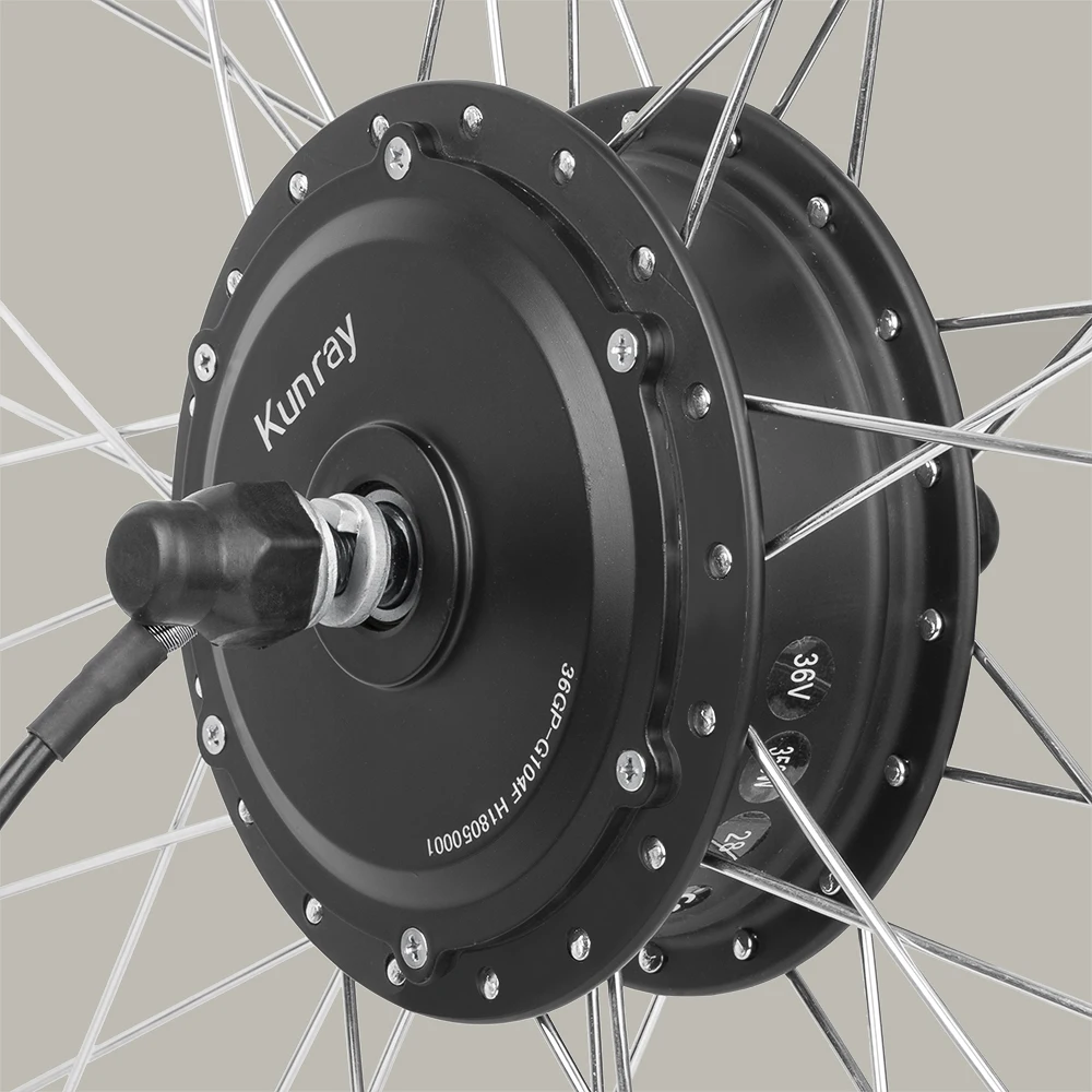 KUNRAY Электрический велосипед Conversion Kit бесщеточный Планетарная втулка 36 В 350 Вт