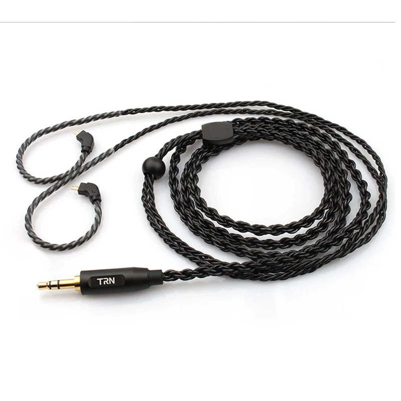 6 нитей кабель для наушников MMCX для Shure SE215 SE535 SE846 0,78 мм 2 pin для Уэстон W4r TF10 TF15 0,75 мм для V10 ES3 ES4 ZST ZSR